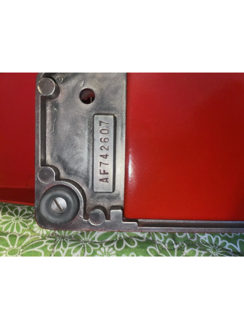 1941 Singer Featherweight 221 | Custom Candy Apple Red | Fully Restored Portable Sewing Machine