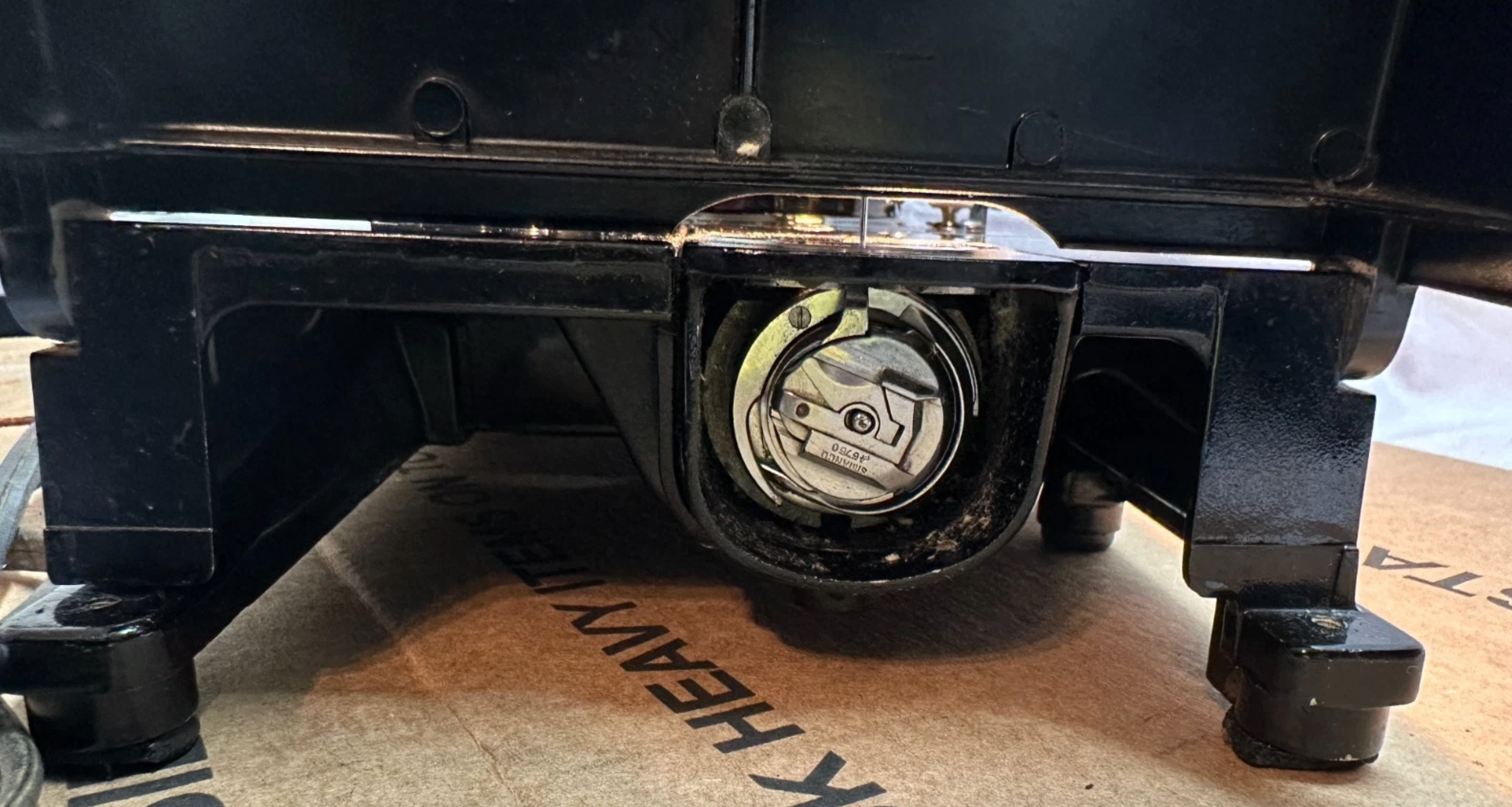 Vintage 1954 Singer 222K Featherweight Sewing Machine – Tested & Working – Portable Classic Sewing Machine