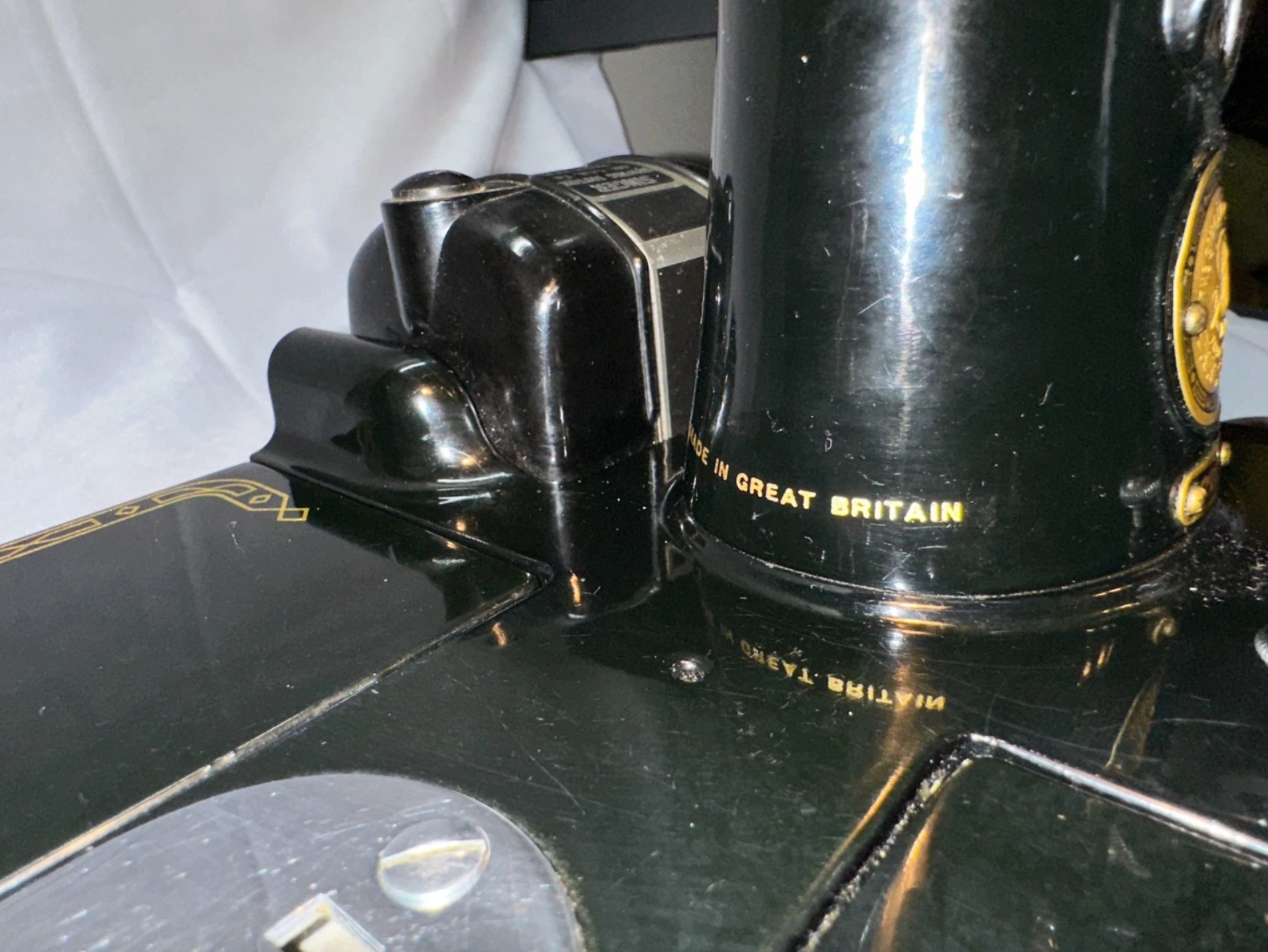 Vintage 1954 Singer 222K Featherweight Sewing Machine – Tested & Working – Portable Classic Sewing Machine