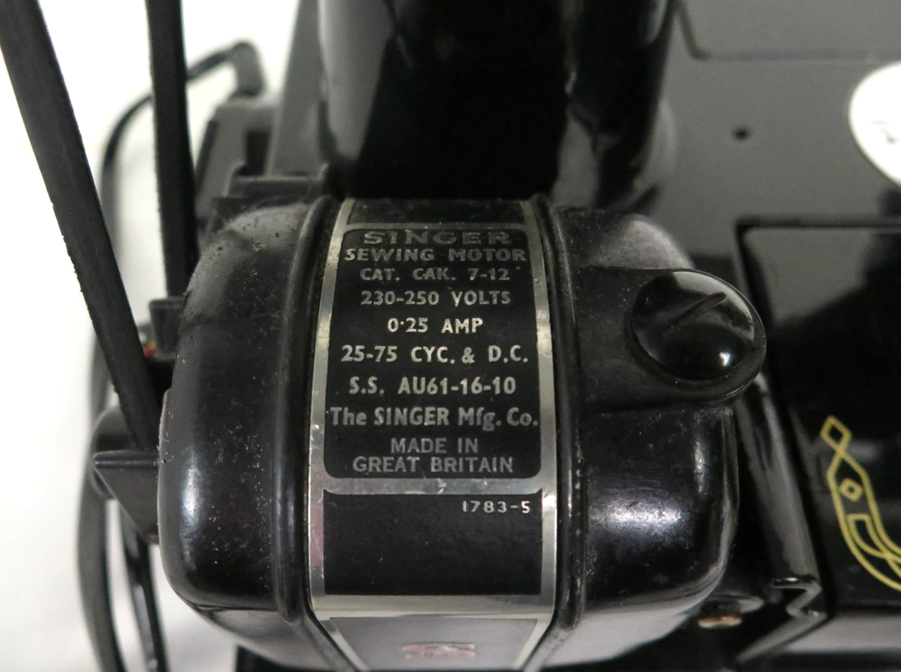 Singer 222K Featherweight Sewing Machine – Electric – Motor Controller – Working – With Case & Accessories