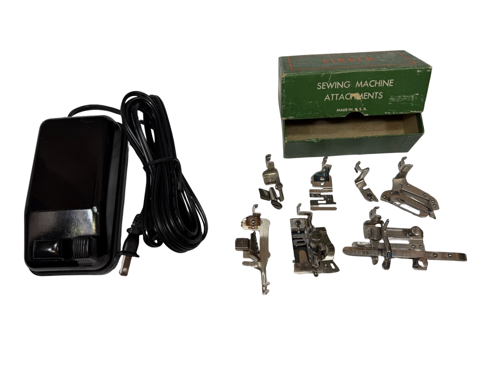 Vintage 1951 Singer 221 Featherweight Sewing Machine – Fully Restored Metallic Red with Case & Accessories